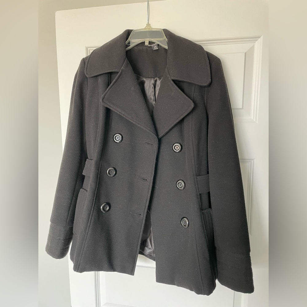 Women’s black Pea Coat